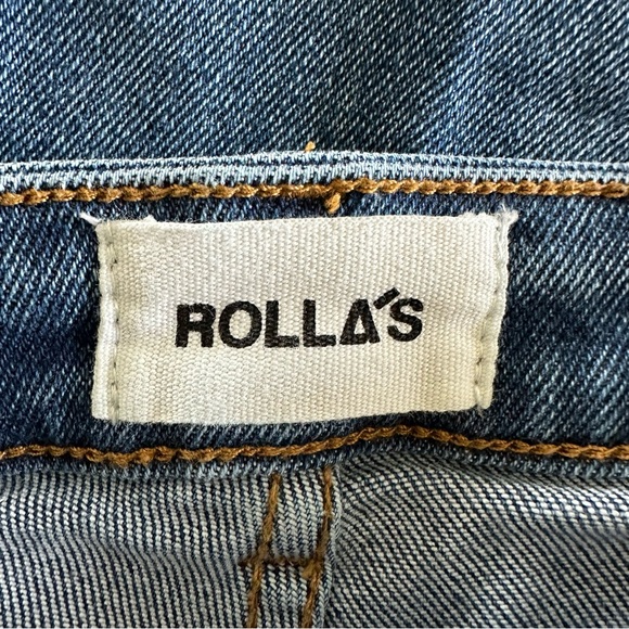 ROLLA'S Eastcoast Crop Flare Jeans - Tracey Blue Size Size 29 - Picture 6 of 15